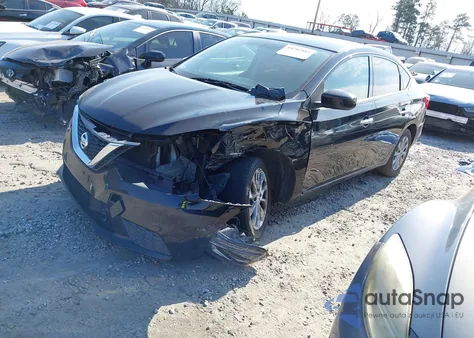 2019 Nissan Sentra Sv from USA, damaged, VIN 3N1AB7AP2KY454460